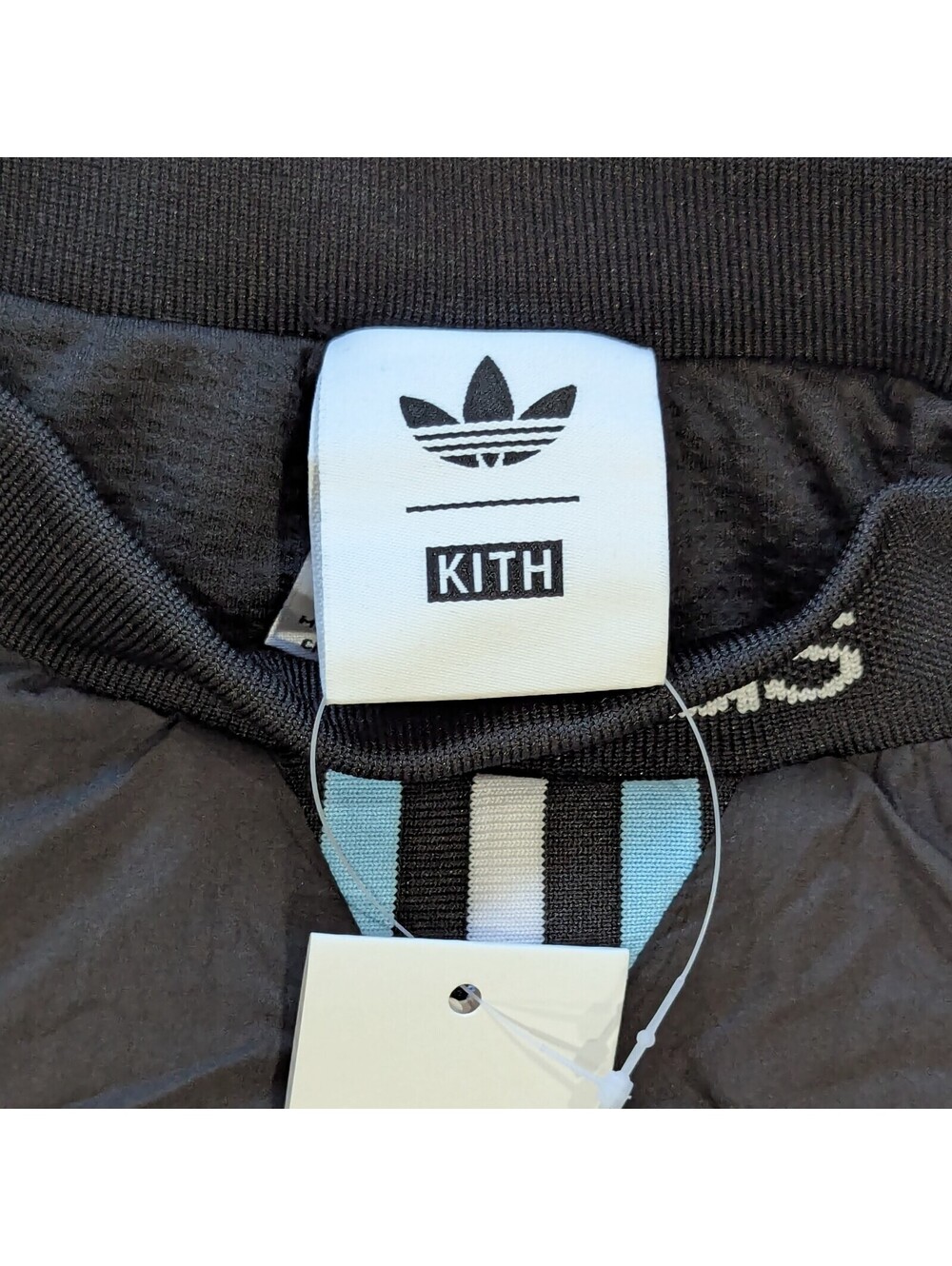 Kith Adidas Messi Racing Track Top Jacket Pullover Mens L Black Argentina KR0056 - Picture 4 of 10